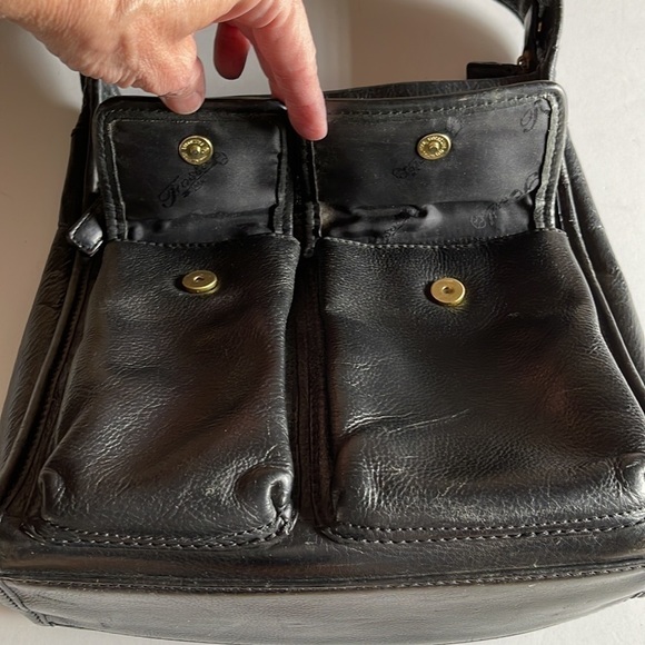 Fossil The New American Classic Black Leather Shoulder Bag - Picture 6 of 12